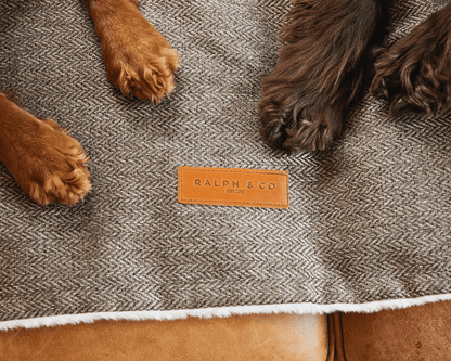 Luxury Washable Tweed Dog Blanket | Lincoln
