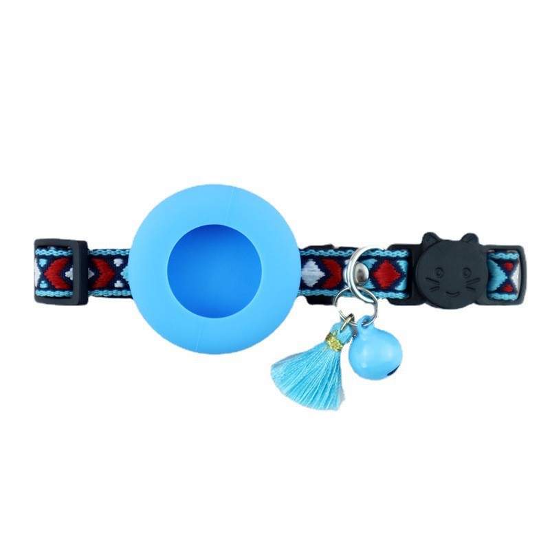 GPS Holster Pet Collar with Bell