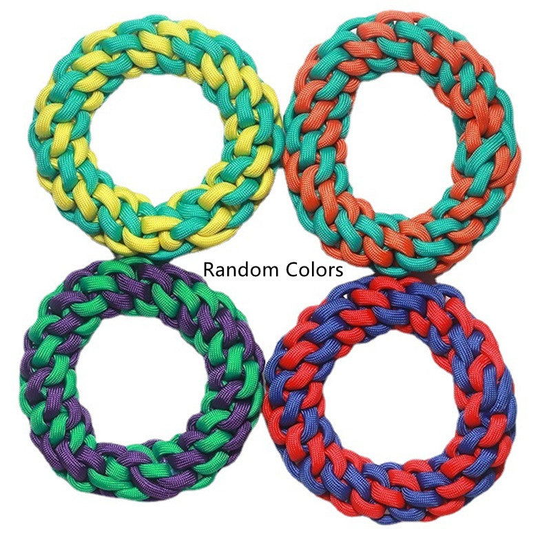 Cotton Rope Knot Pet Toy Set — Bite-Resistant Teeth Grinding