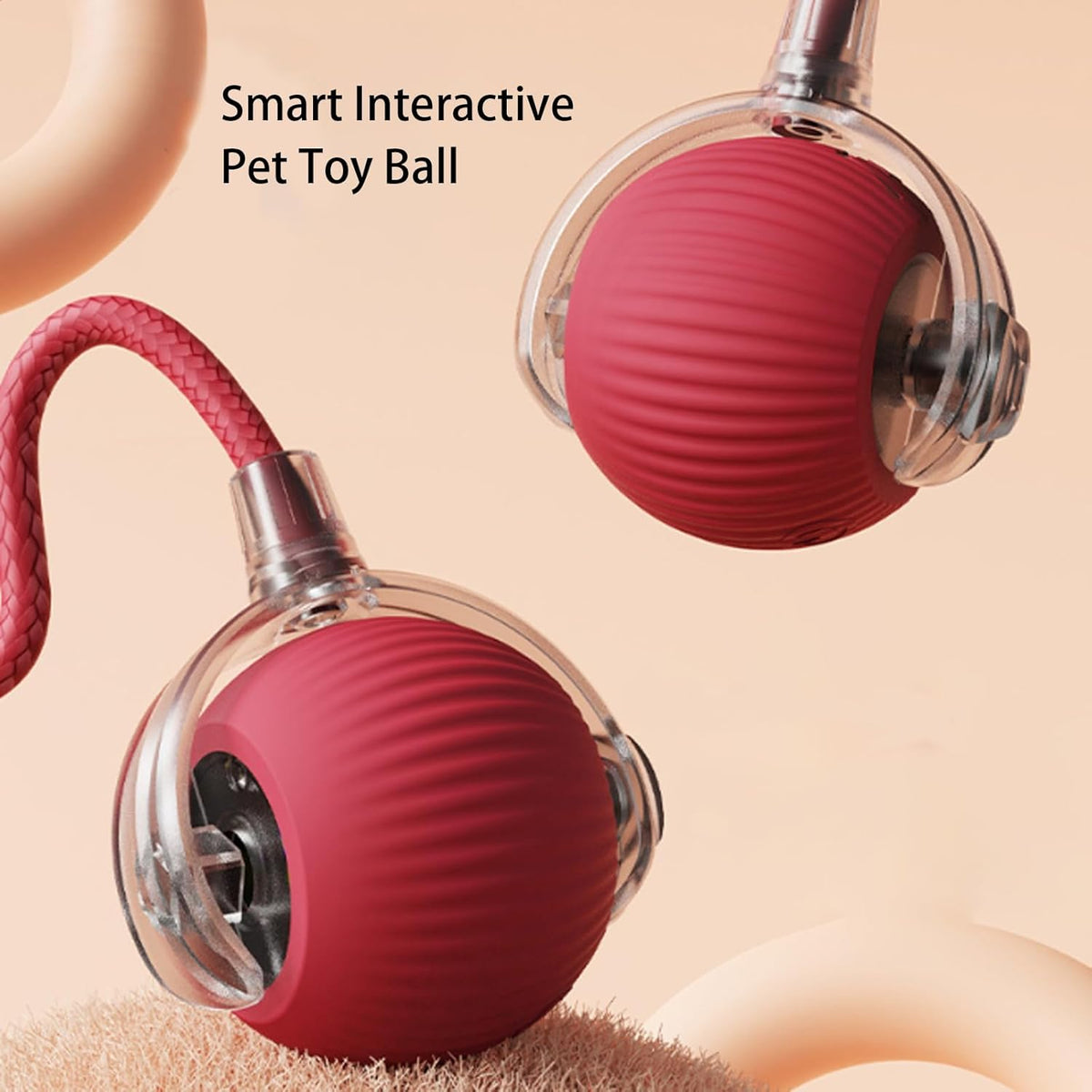 360 Auto-Rolling Ball Toy for Cats & Dogs