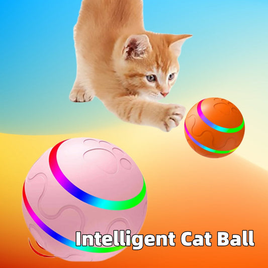 Self-Rotating Cat Ball Toy