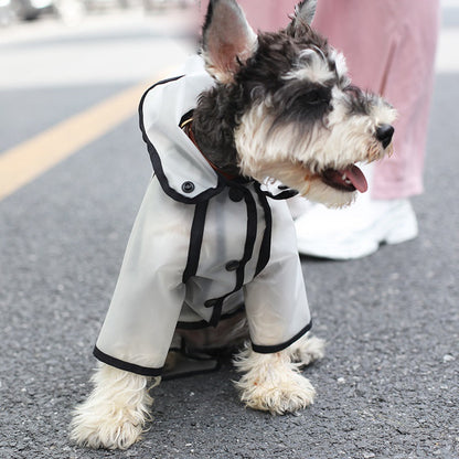 Four-Legged Waterproof Dog Raincoat