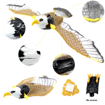 Hanging Bird Cat Toy — Ceiling Rotating Teaser