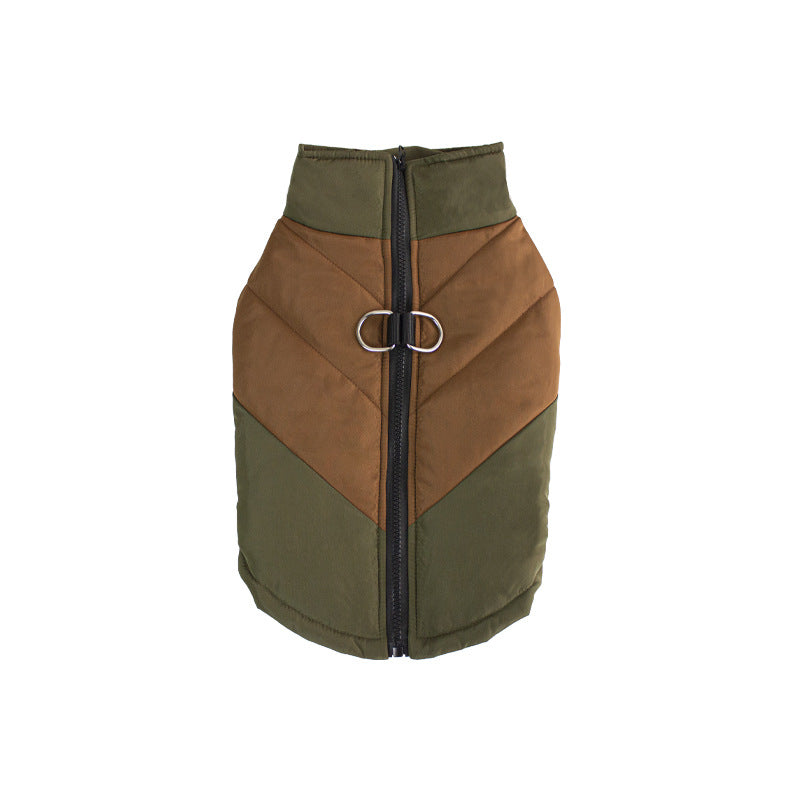 Thickened Warm Dog Cotton Vest — Autumn & Winter
