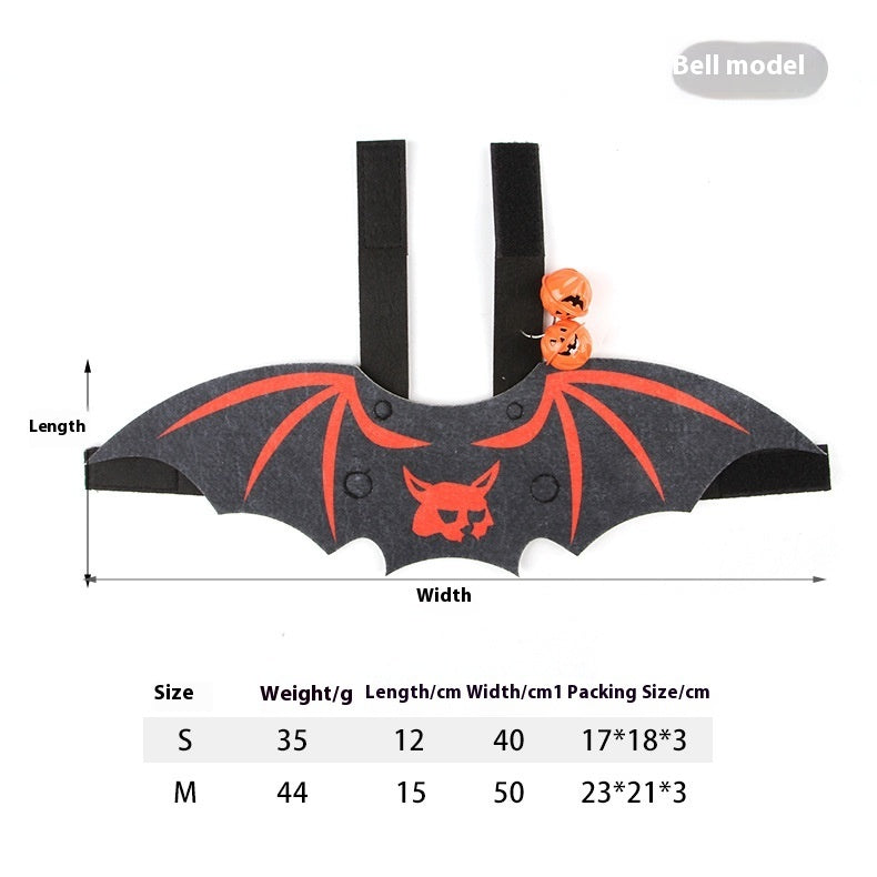 Halloween Batwing Pet Costume