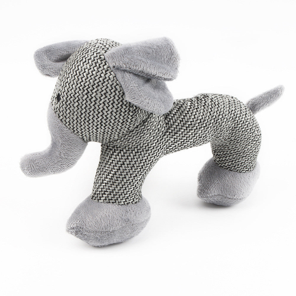 Squeaky Plush Dog Toy