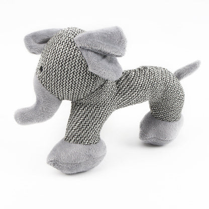 Squeaky Plush Dog Toy