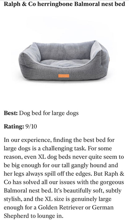 THE BALMORAL | LUXURY HERRINGBONE BED