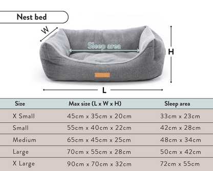 THE BALMORAL | LUXURY HERRINGBONE BED