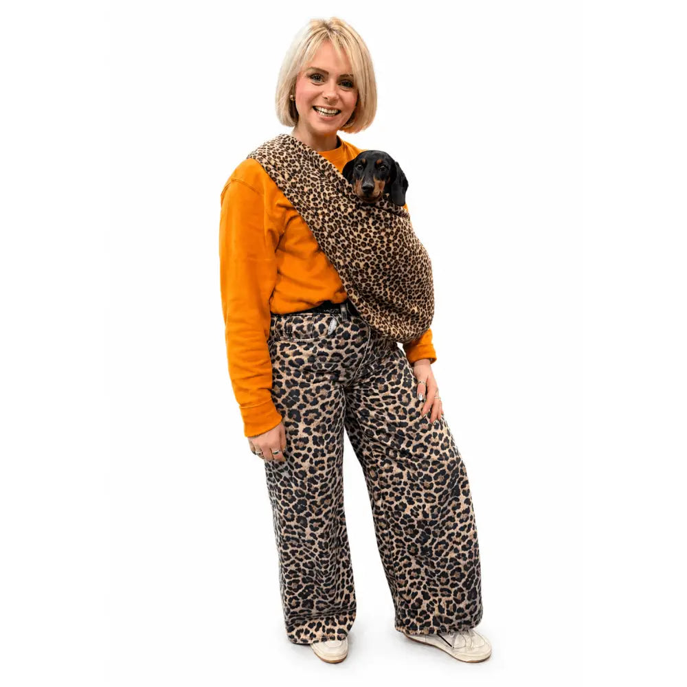 Standard Size Fleece Pet Sling Carrier