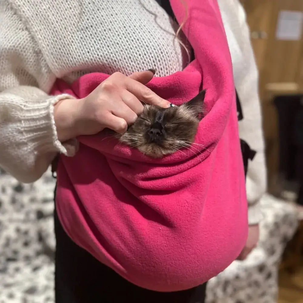 Standard Size Fleece Pet Sling Carrier
