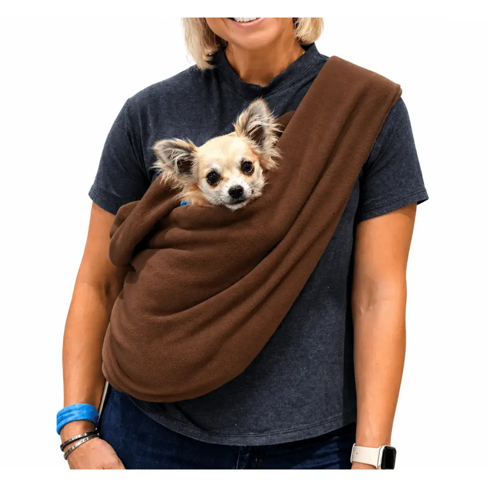 Standard Size Fleece Pet Sling Carrier
