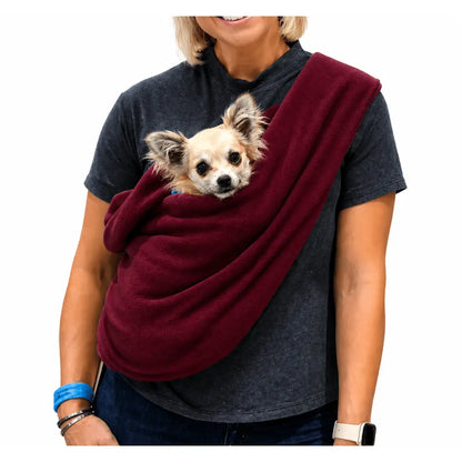 Standard Size Fleece Pet Sling Carrier