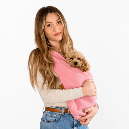 Pastel Collection Fleece Pet Sling Carrier