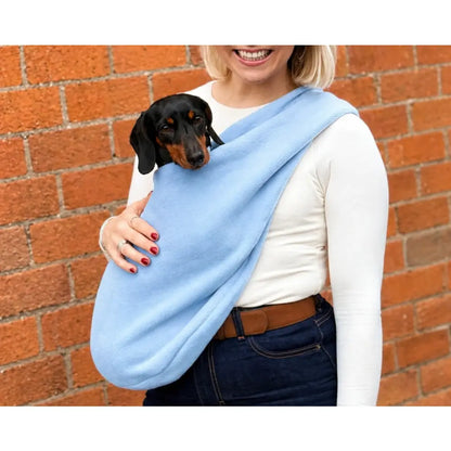 Pastel Collection Fleece Pet Sling Carrier