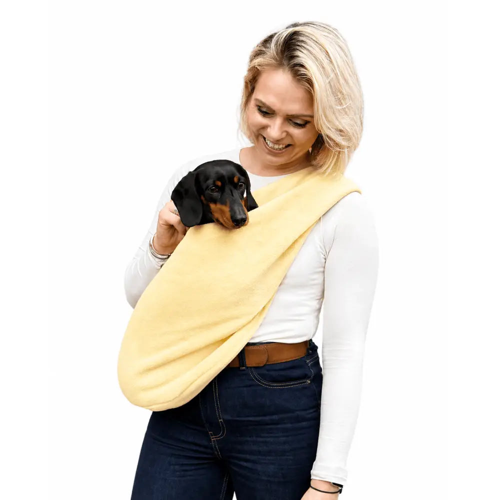 Pastel Collection Fleece Pet Sling Carrier