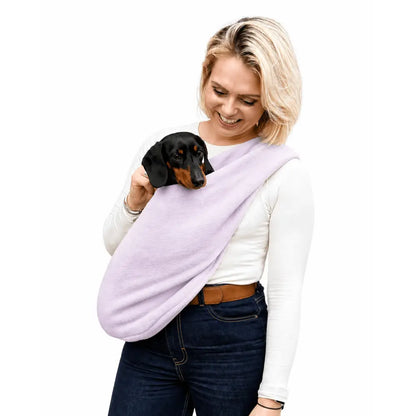 Pastel Collection Fleece Pet Sling Carrier