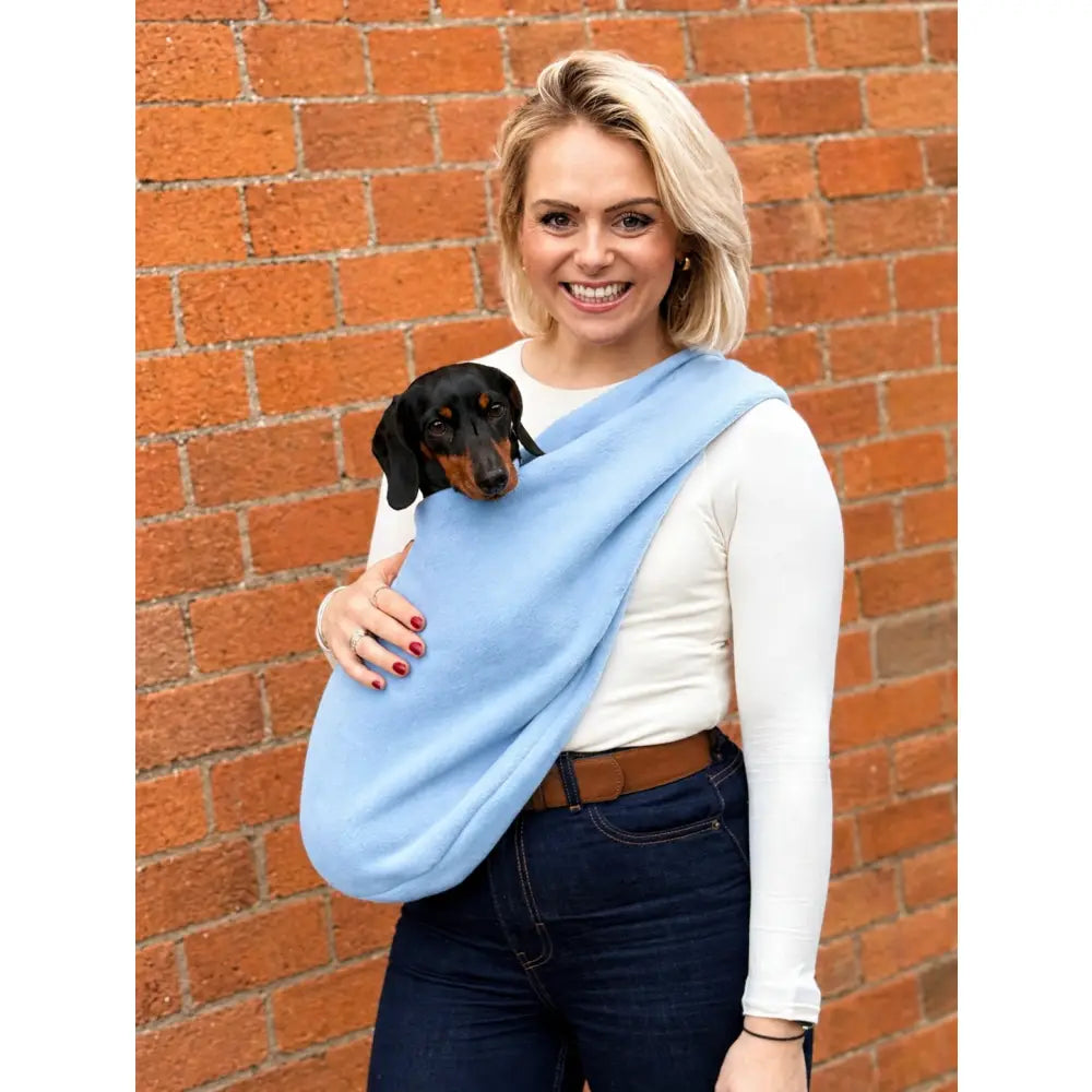 Pastel Collection Fleece Pet Sling Carrier